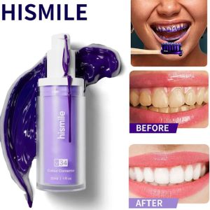 خمیر دندان های اسمایل مدلhismile v34 حجم 30 میلی لیتر