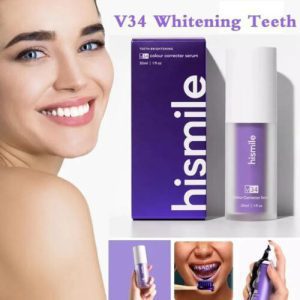 خمیر دندان های اسمایل مدلhismile v34 حجم 30 میلی لیتر